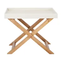Alten Collection Weather Resistant Folding Patio Side Table