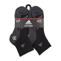 adidas 6 Pair Quarter Ankle Socks Boys