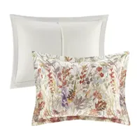 Madison Park Fiona Cotton Printed 7-pc. Floral Embroidered Comforter Set