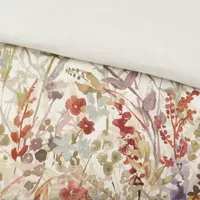 Madison Park Fiona Cotton Printed 3-pc. Floral Duvet Cover Set