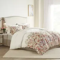 Madison Park Fiona Cotton Printed 3-pc. Floral Duvet Cover Set