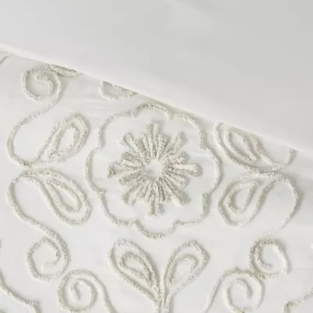 Madison Park Juliana Cotton Chenille 3-pc. Medallion Comforter Set