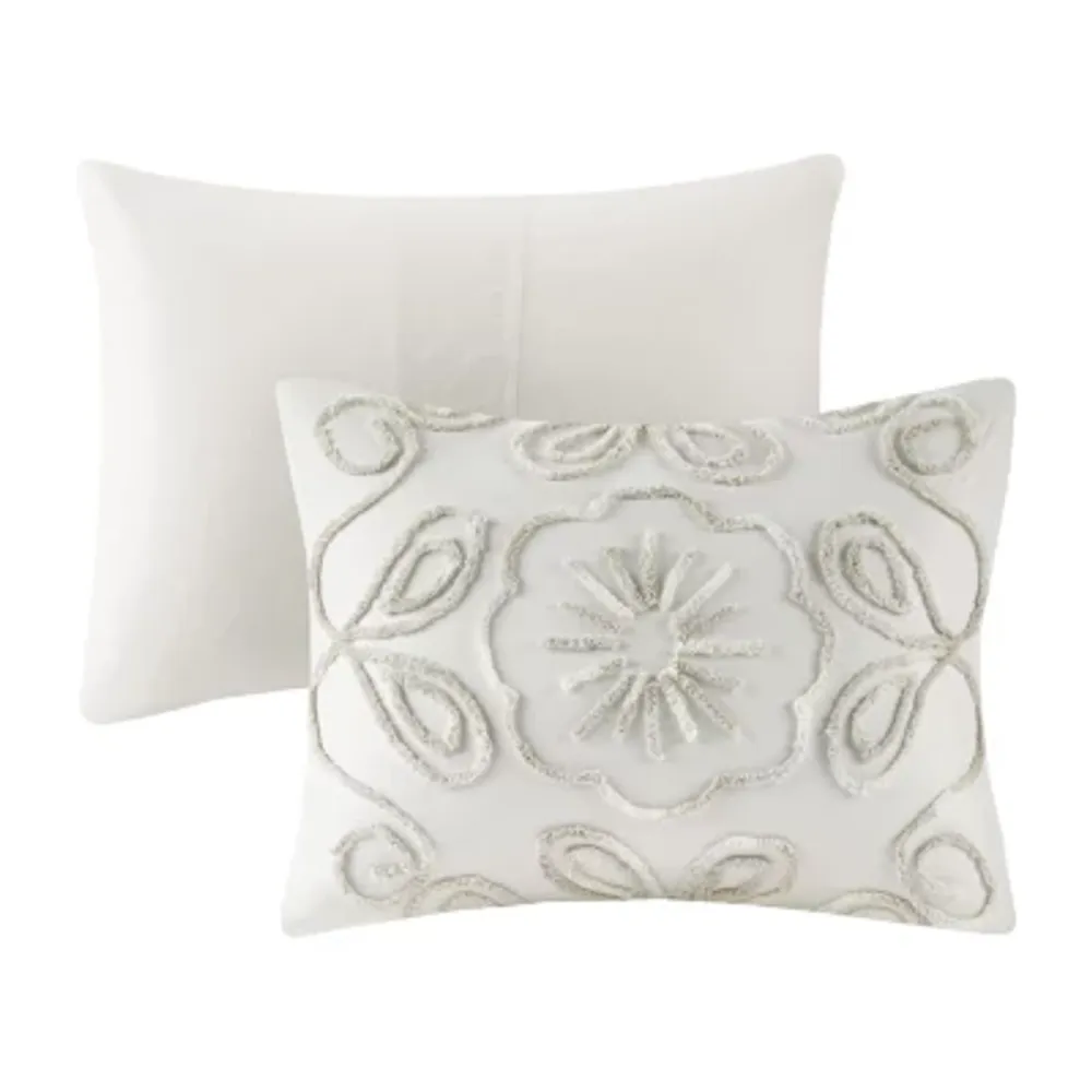 Madison Park Juliana Cotton Chenille 3-pc. Medallion Comforter Set