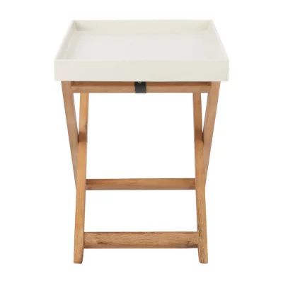 Terance Patio Collection Weather Resistant Folding Side Table