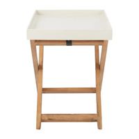 Terance Patio Collection Weather Resistant Folding Side Table