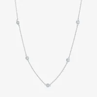 Diamond Addiction (G-H / Si2-I1) Womens 1/5 CT. Lab Grown White 10K Gold Pendant Necklace