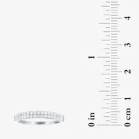 (G-H / Si2-I1) 3MM 1/4 CT. T.W. Lab Grown White Diamond 10K Gold Anniversary Wedding Band