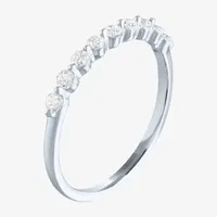 (G-H / Si2-I1) 2MM 1/4 CT. T.W. Lab Grown White Diamond 10K Gold Wedding Band