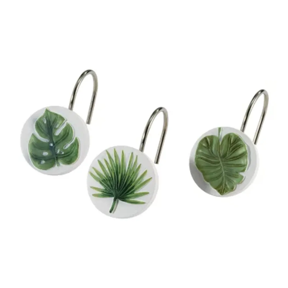 Avanti Viva Palm Shower Curtain Hooks