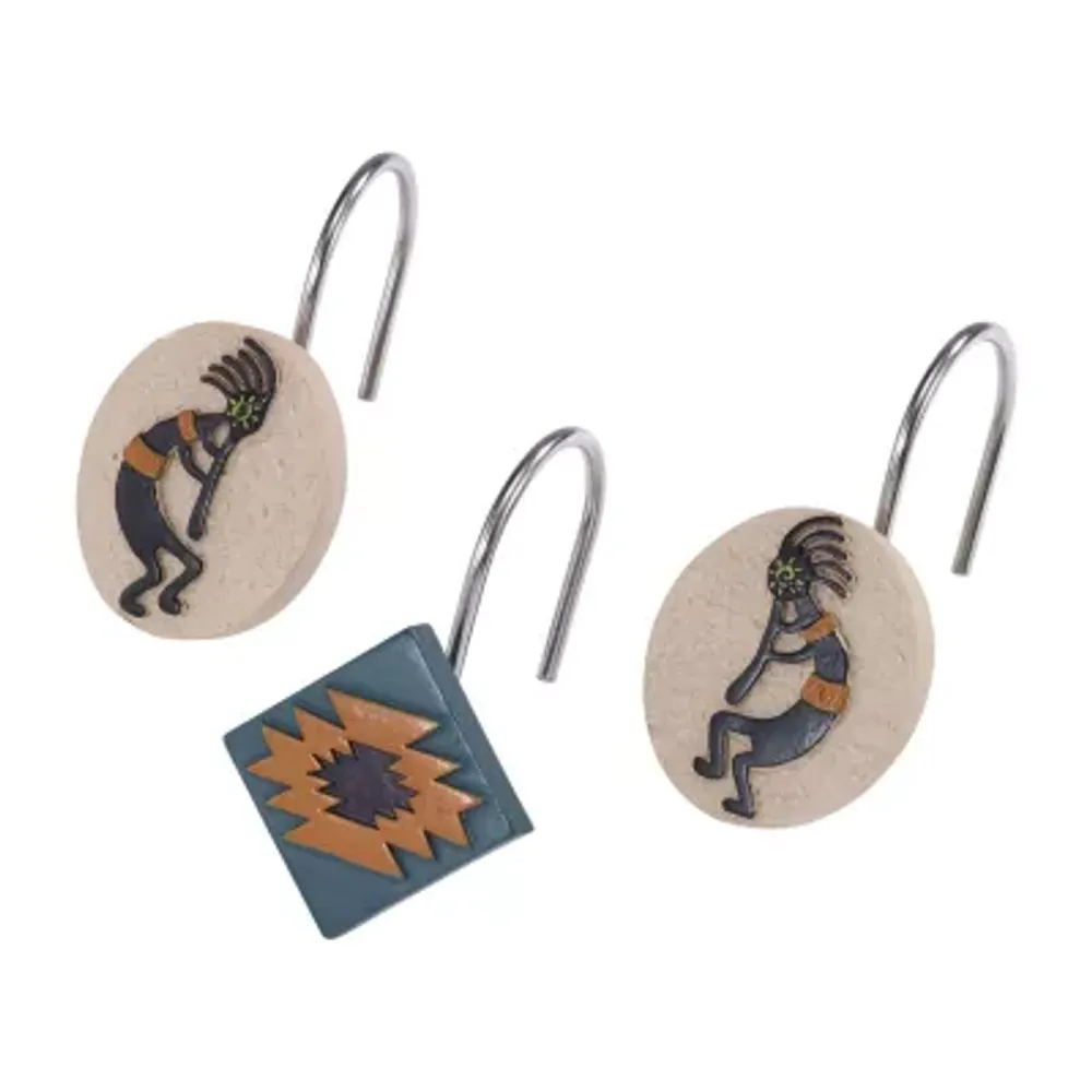 Avanti Navajo Dance Shower Curtain Hooks