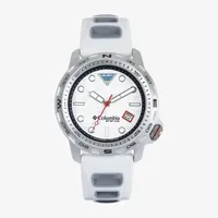 Columbia Unisex Adult White Strap Watch Pfg02-002