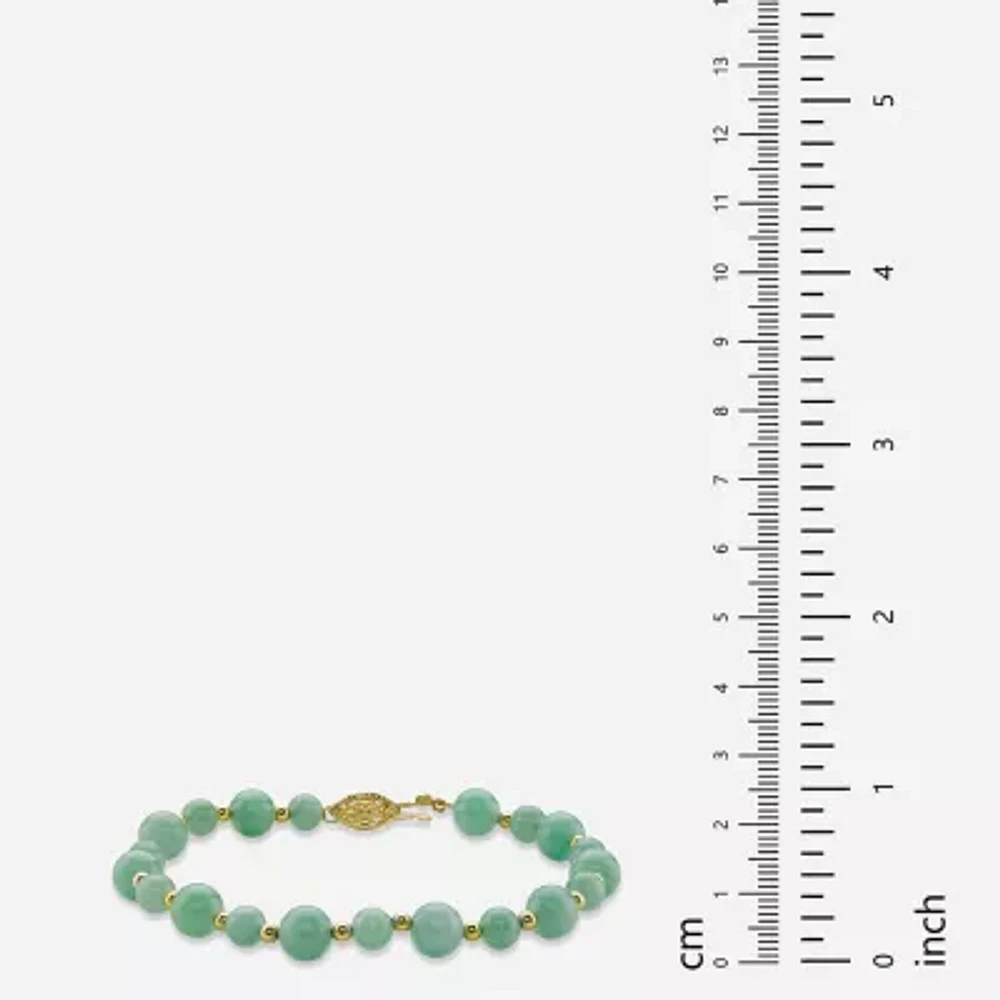 Genuine Green Jade Strand Bracelets