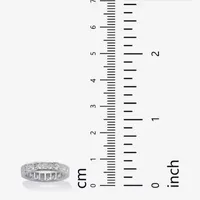 DiamonArt® 4MM 5 1/4 CT. T.W. White Cubic Zirconia 10K Gold Band