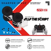 Sharper Image® Flip Stunt Rally Remote Control Stunt Vehicle, 2pcs - Matte Blue White