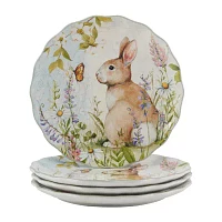 Certified International Easter Meadow 4-pc. Earthenware Dinner Plate