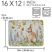 Certified International Easter Meadow Serving Platter