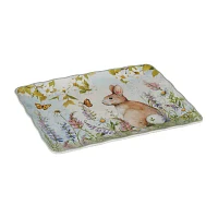 Certified International Easter Meadow Serving Platter