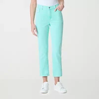 Gloria Vanderbilt Amanda Womens High Rise Regular Fit Ankle Jean