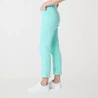 Gloria Vanderbilt Amanda Womens High Rise Regular Fit Ankle Jean