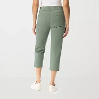 Gloria Vanderbilt Womens High Rise Capri Pants