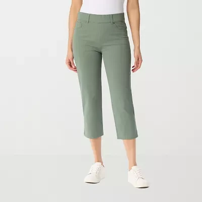 Gloria Vanderbilt Womens High Rise Capri Pants