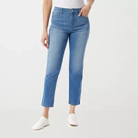 Gloria Vanderbilt Womens Mid Rise Ankle Jean