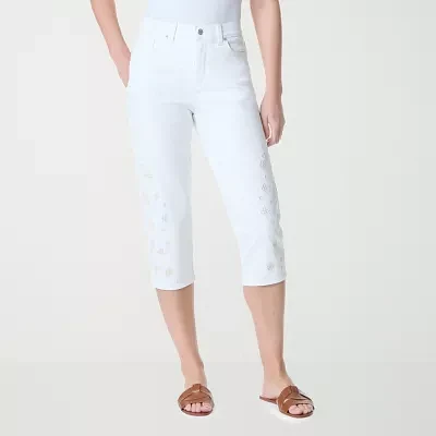 Gloria Vanderbilt Amanda Womens High Rise Capri Pants