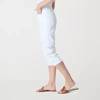 Gloria Vanderbilt Amanda Womens High Rise Capri Pants