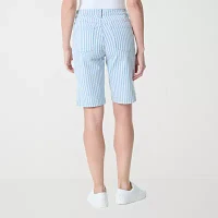 Gloria Vanderbilt Womens High Rise Bermuda Short