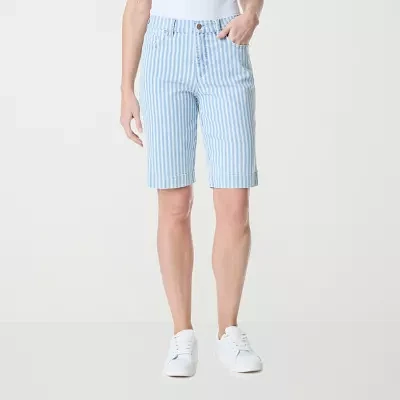 Gloria Vanderbilt Womens High Rise Bermuda Short