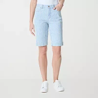 Gloria Vanderbilt Womens High Rise Bermuda Short