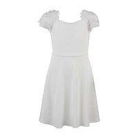 Speechless Big Girls Short Sleeve A-Line Dress