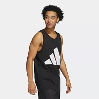 adidas Mens Crew Neck Sleeveless Tank Top
