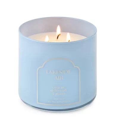 Distant Lands 14oz 3 Wick Lakeside Air Scented Jar Candle