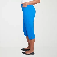 Alfred Dunner Parrot Cay Womens Capri Pants