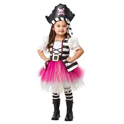 Little & Big Girls Little Pirate Kids 2-pc. Costume
