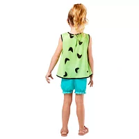 Little & Big Girls Pebbles The Flintstones 3-pc. Costume