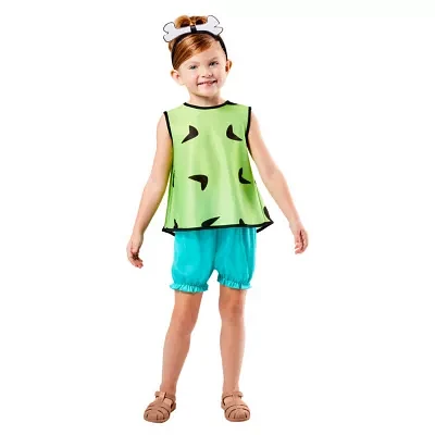 Little & Big Girls Pebbles The Flintstones 3-pc. Costume