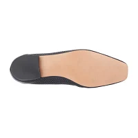 Torgeis Womens Kalina Square Toe Loafers