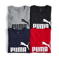 PUMA Mens Crew Neck Short Sleeve Graphic T-Shirt