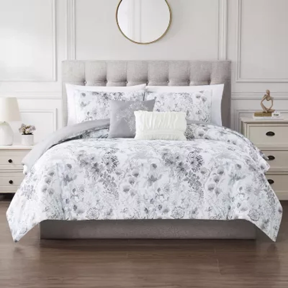 Modern Threads Giverny 5-pc. Midweight Comforter Set
