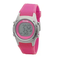 Spalding® Grip Womens Textured Strap Digital Watch