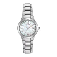 Citizen Chandler Womens Silver Tone Stainless Steel Bracelet Watch Ew1670-59d