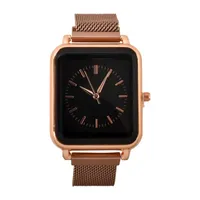 Geneva Womens Rose Goldtone Bracelet Watch Wac8698jc