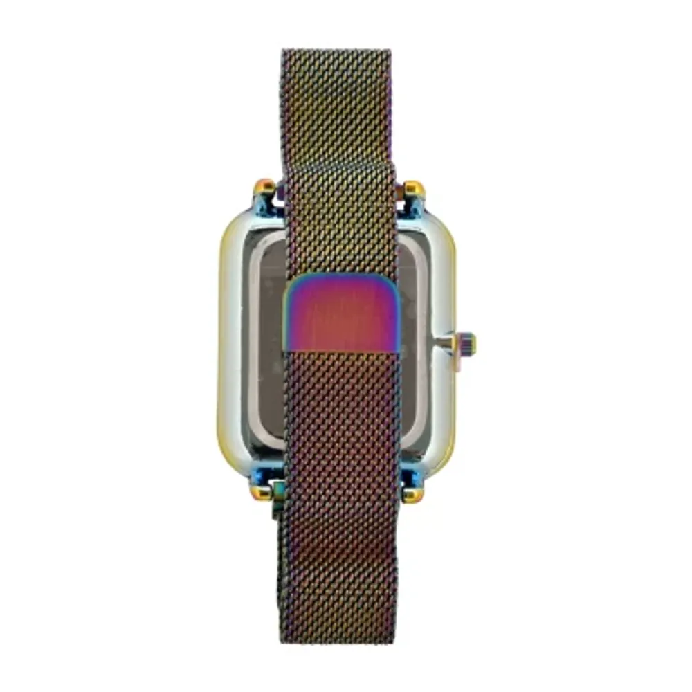 Geneva Womens Multicolor Bracelet Watch Wac8699jc