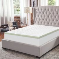SensorPedic Cooling Quilted 3" Memory Foam Topper
