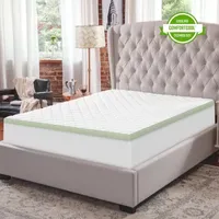 SensorPedic Cooling Quilted 3" Memory Foam Topper