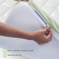 SensorPedic Cooling Quilted 3" Memory Foam Topper