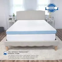 SensorPEDIC® Supreme Cool Gel Cooling 4" Memory Foam Topper