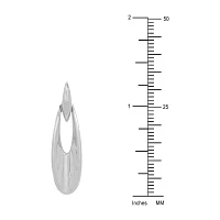 Deal Zone Womens Sterling Silver Drop Earrings
